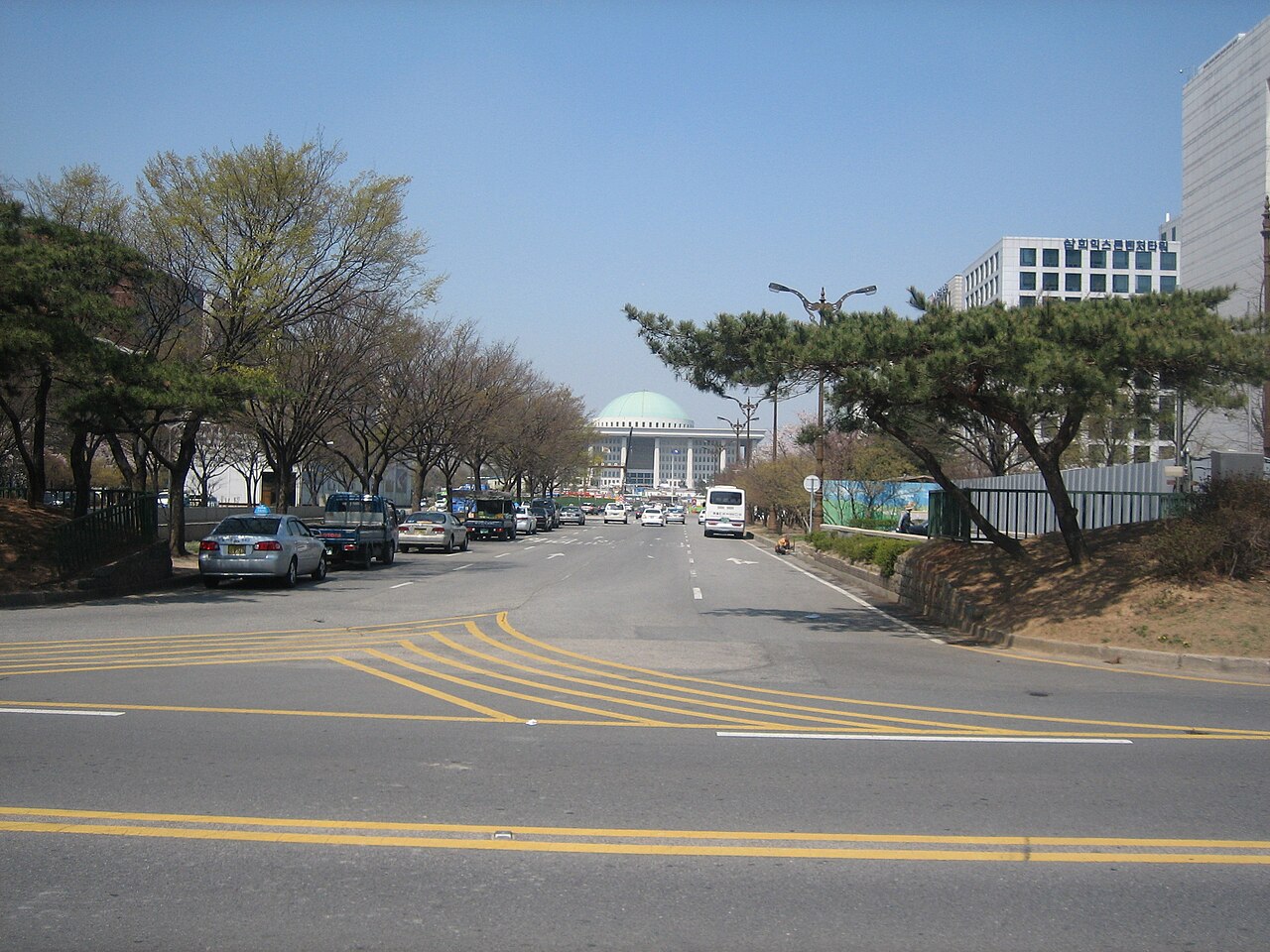 서울 여의도 국회의사당 전경